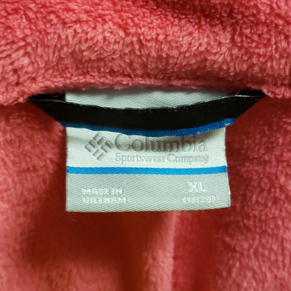 🎉HP🎉Columbia fleece jacket, size yxl - Picture 5 of 5